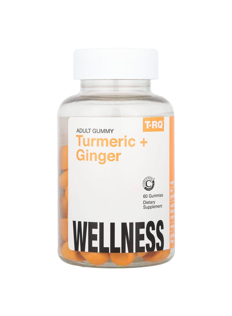Adult Gummy, Turmeric + Ginger, 60 Gummies